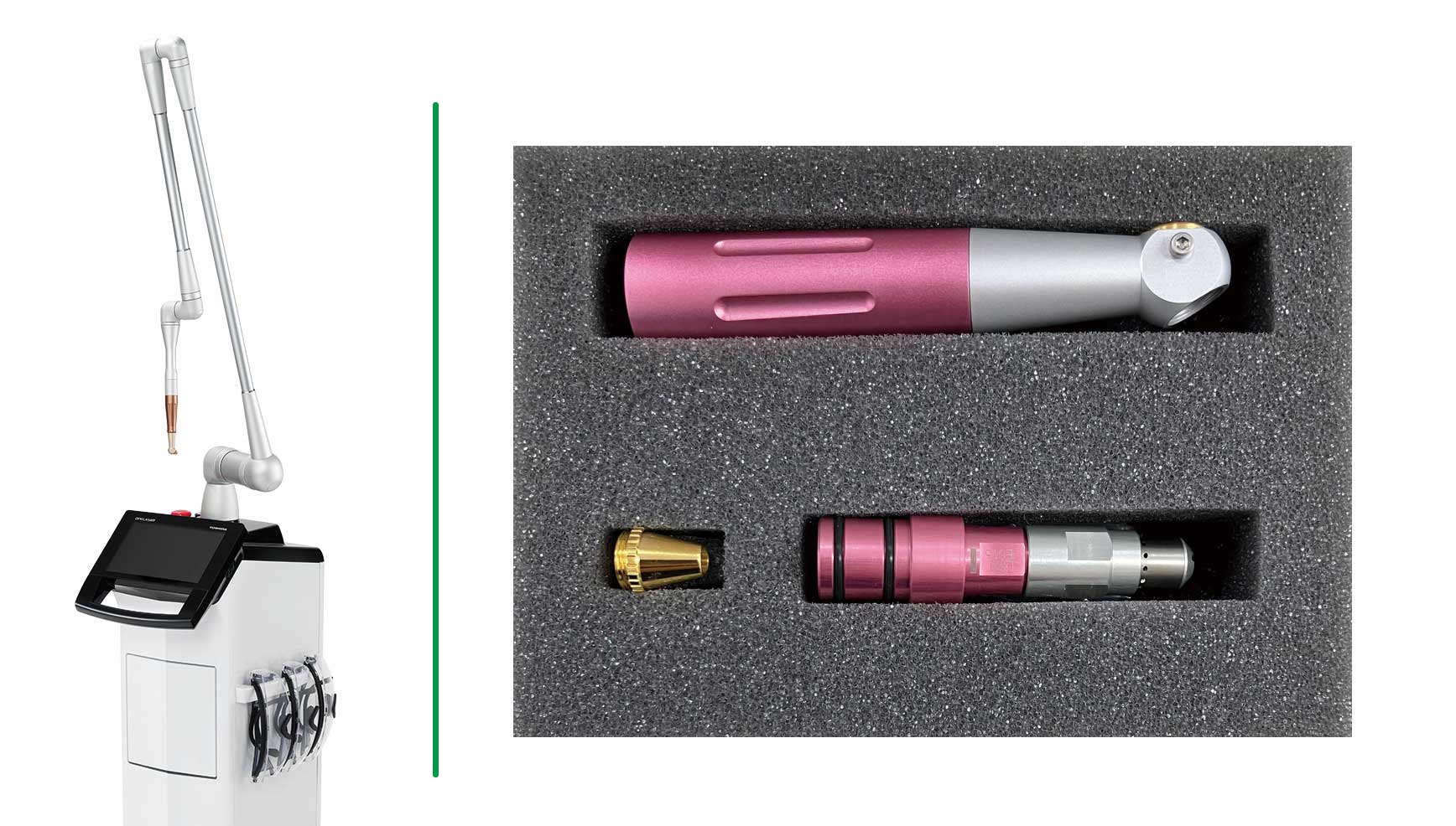 PRO-X用 スキャナーハンドピースセット 桃色