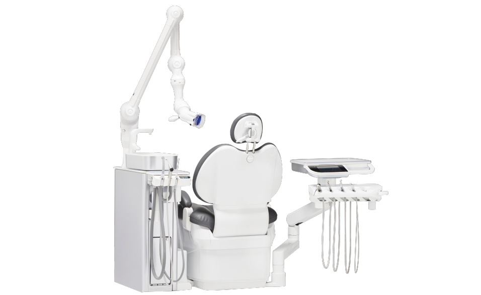口腔外バキューム搭載
