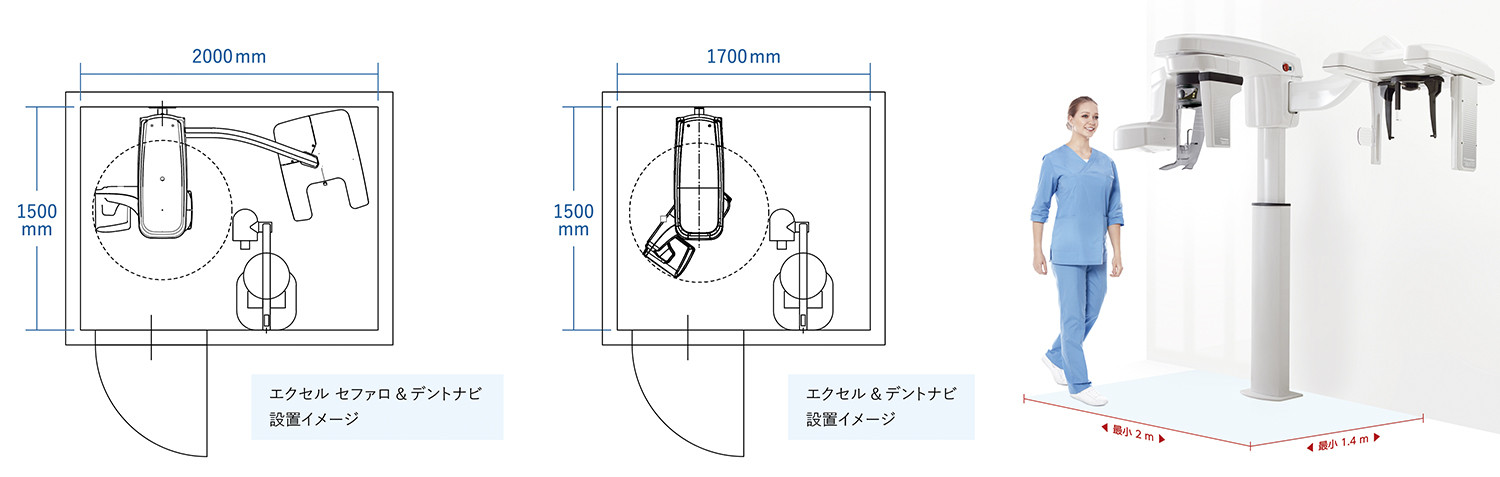 洗練されたデザインとコンパクト設計