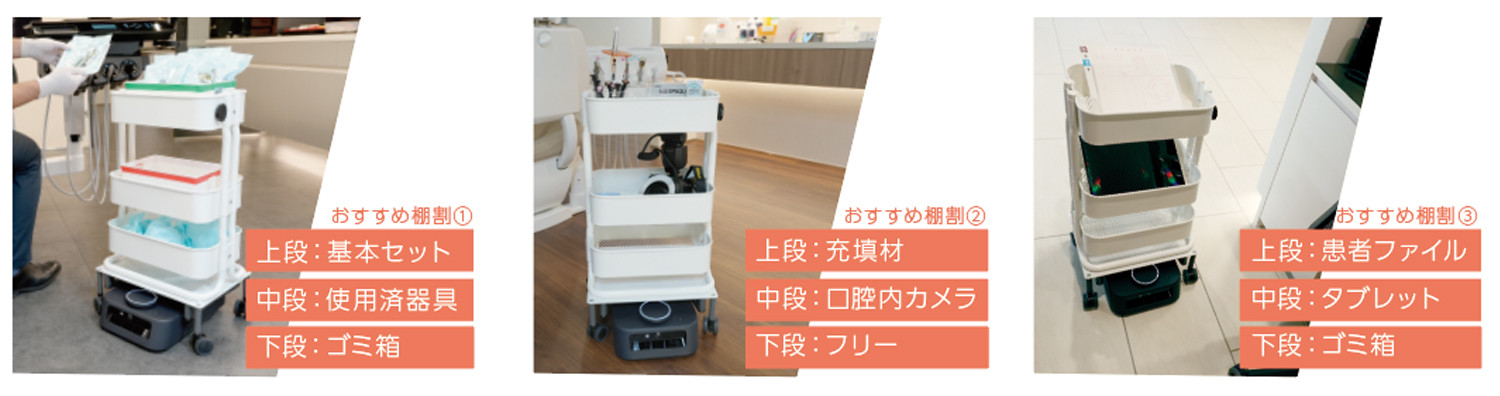 必要なものを運ぶ